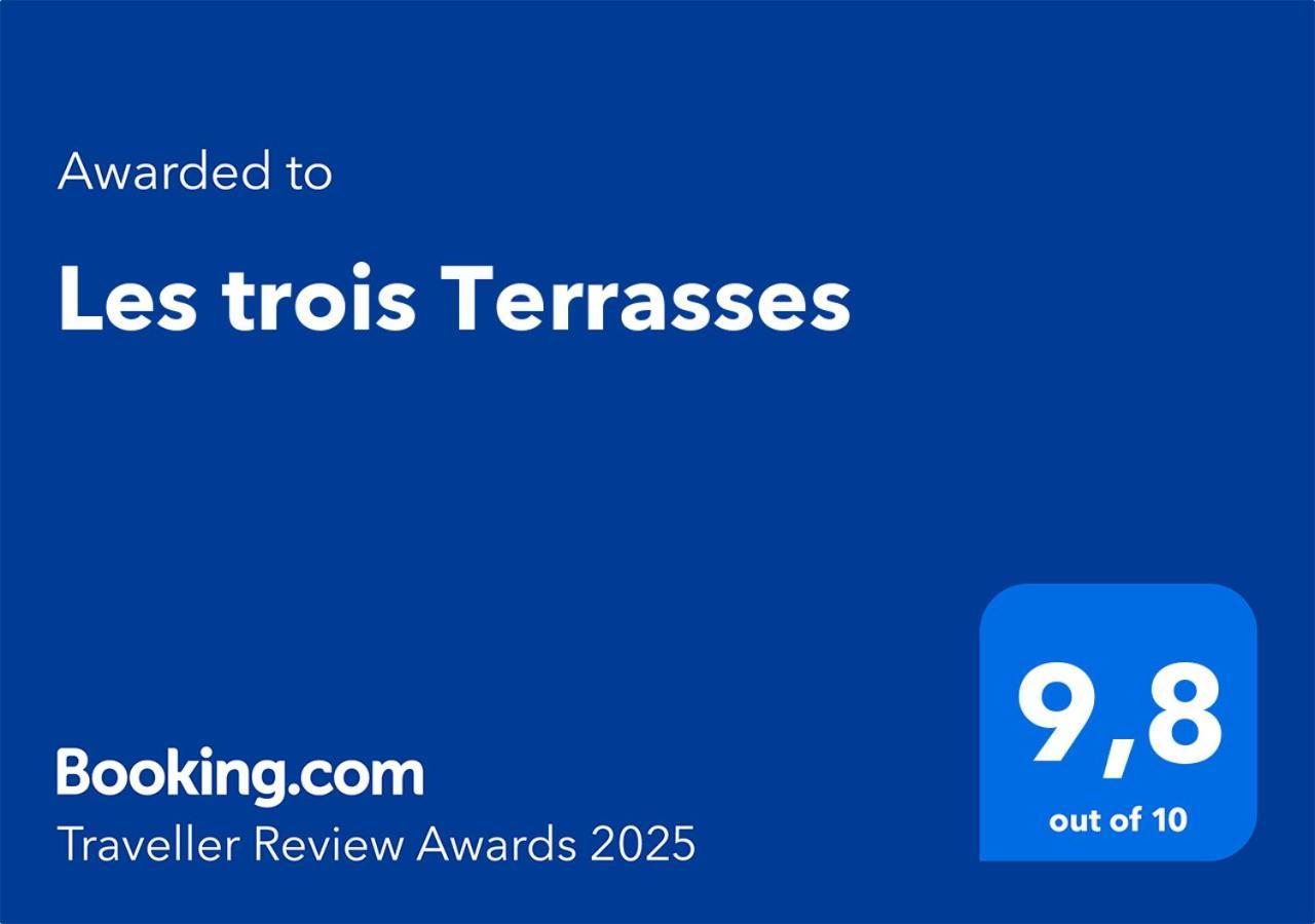 Les Trois Terrasses Bed & Breakfast Montpezat-de-Quercy ภายนอก รูปภาพ
